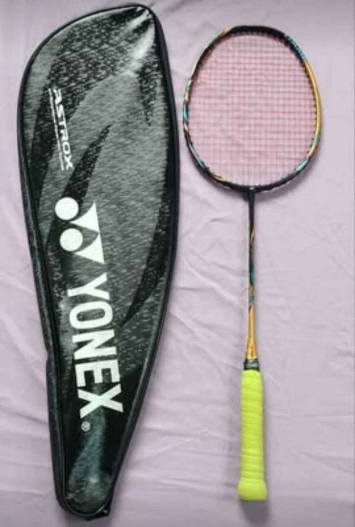 Yonex Astrox 88D Game Badminton Racket (Category: Racket and Ball Sports) located in Quezon City. Submitted by ninja.champion29 (Listing ID 1469599525, Image 1). Description: Yonex Astrox 88D GAME 💯% Authentic/Genuine (Yours FOR FREE if not) Bought for P10,400 9/10 condition (1 tiny chip) Head heavy 4U-G5 SP coded Newly strung- Yonex BG 66 27 lbs tension FREE bag/case RFS: need funds Quezon City Slightly nego for sure buyers.