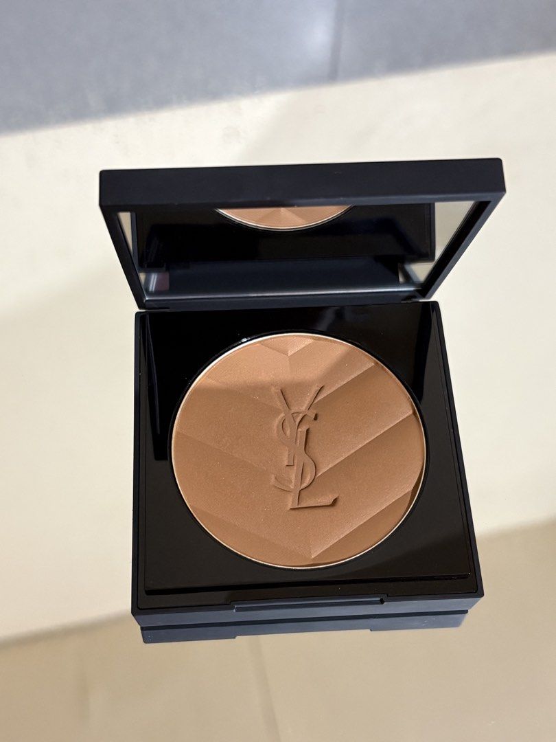 YSL All Hours Hyper Bronze Bronzer (Category: Makeup) located in Pasay City. Submitted by keynbloom (Listing ID 1469658533, Image 2). Description: - swatched only (almost new) - shade 03 Golden Medina - SRP: ₱4700 - fixed price.