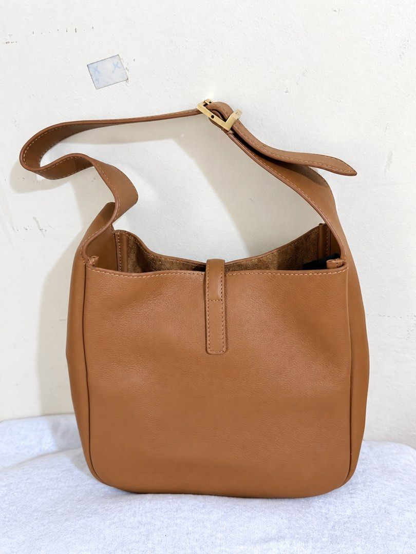 YSL Hobo (Category: Shoulder Bags) located in Quezon City. Submitted by fairly_curated (Listing ID 1469710508, Image 2). Description: Tan color Very soft leather Size: Small Measurement : 9 × 6.2 × 2.5 inches Negotiable .