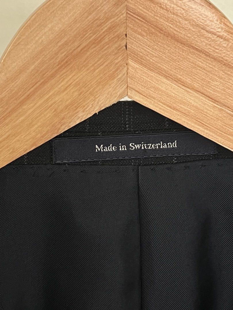 YSL Pinstripe Blazer (Category: Coats, Jackets and Outerwear) located in Taguig. Submitted by alchlyn (Listing ID 1469609315, Image 3). Description: —single breasted with 2 buttons —with tags and YSL embroidery inside —price negotiable .