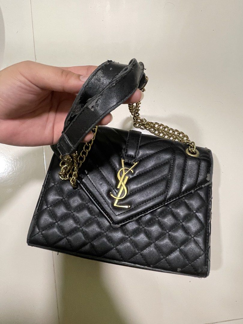 ysl topgrade black kili bag (with flaws) (Category: Shoulder Bags) located in Manila. Submitted by _vtg.angel_ (Listing ID 1469649049, Image 3). Description: .