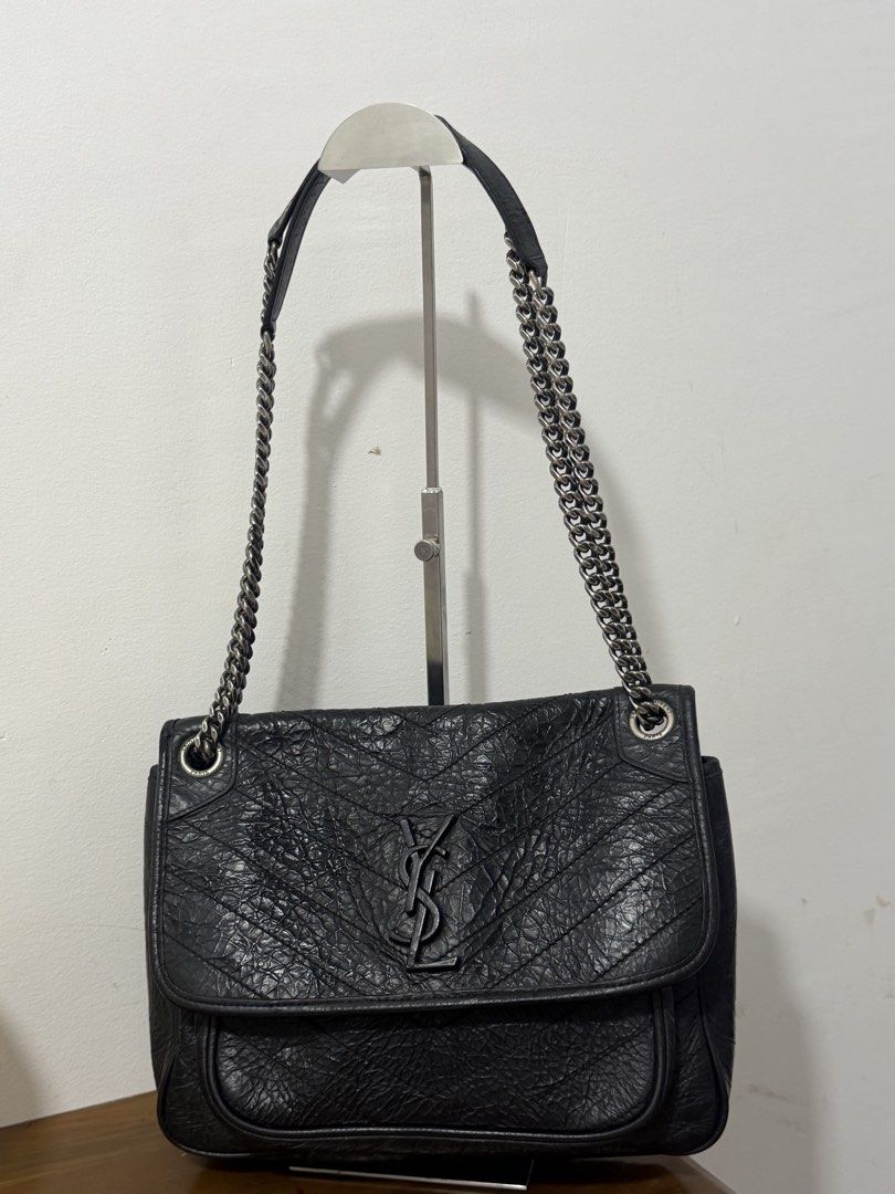 Ysl two way (Category: Luxury Bags & Wallets) located in Manila. Submitted by prelovedbyramiah (Listing ID 1469714257, Image 1). Description: no flaws coded.