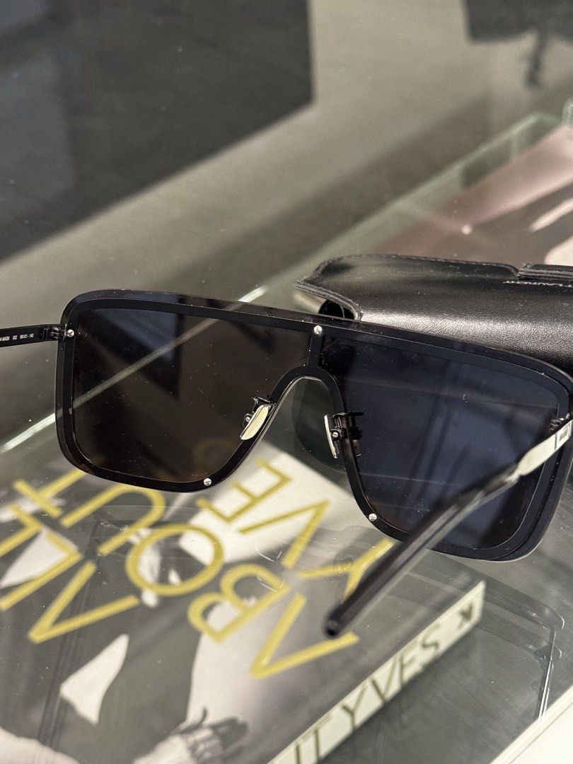 Yves Saint Laurent Black Shades (Category: Luxury Accessories) located in Manila. Submitted by re.life.rack (Listing ID 1469597518, Image 3). Description: Comes with its leather case .