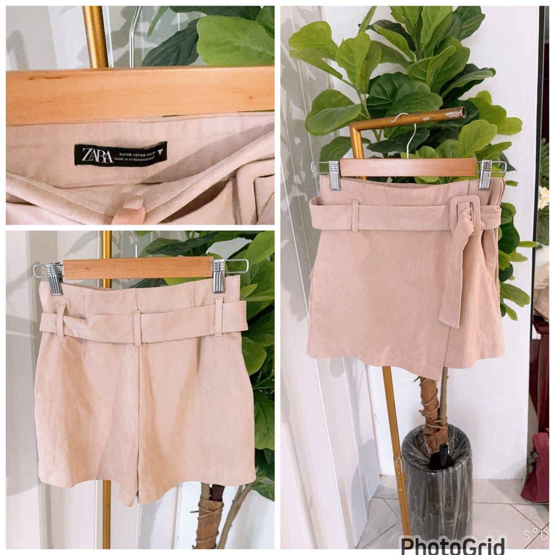 Zara Belted Skort (Category: Shorts) located in Cabanatuan. Submitted by boutiquelouise (Listing ID 1469647384, Image 1). Description: .