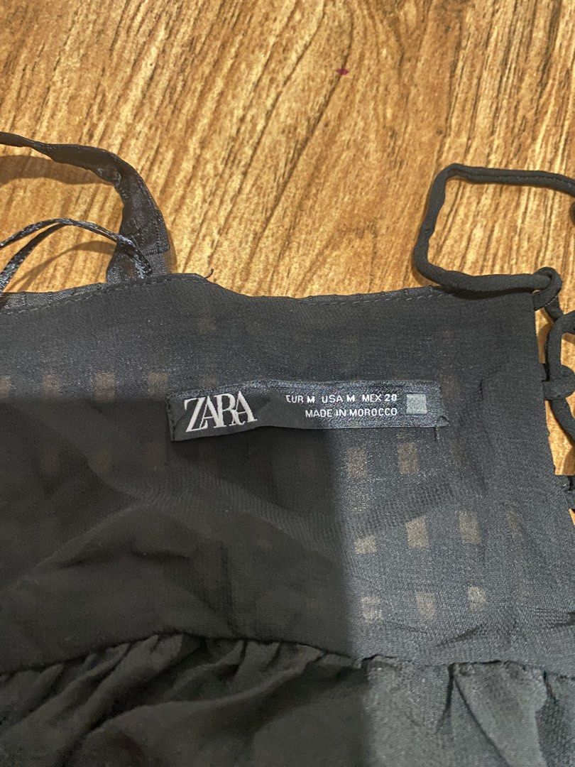 Zara black baby doll top (Category: Blouses) located in Cabanatuan. Submitted by tal_0000 (Listing ID 1469659079, Image 3). Description: .