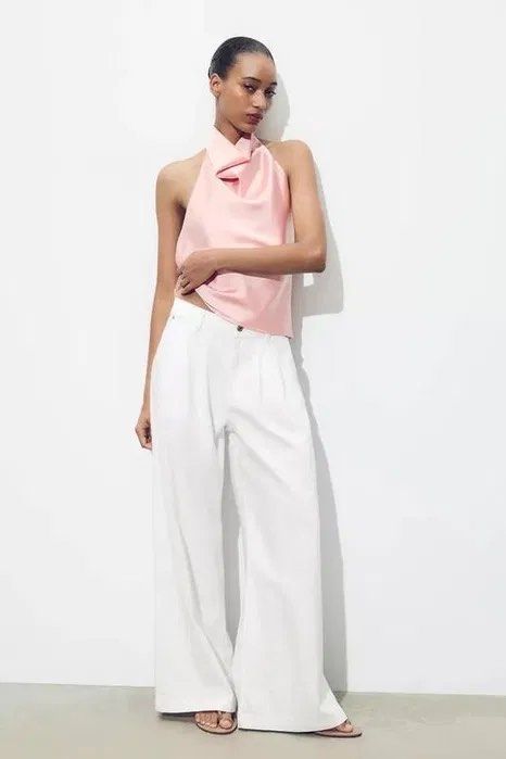 ZARA BNWT (Category: Sleeveless) located in Makati City. Submitted by tinycloset__ (Listing ID 1469657217, Image 2). Description: ZARA S ON TAG BNWT.