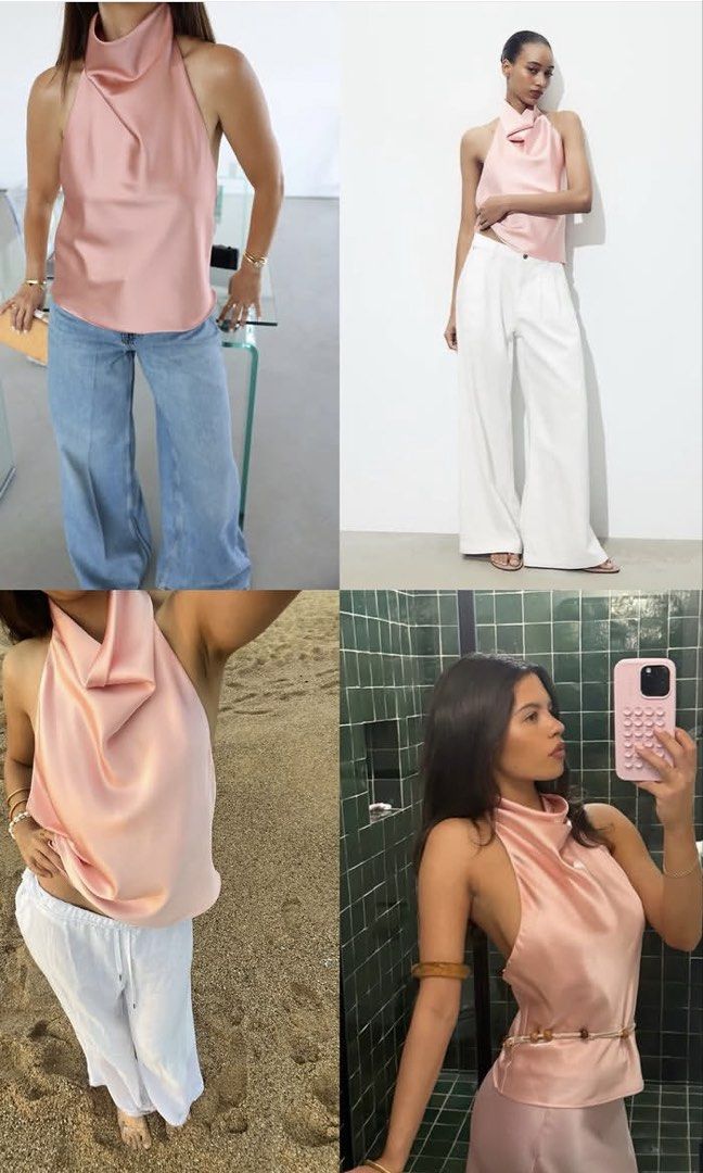 ZARA BNWT (Category: Sleeveless) located in Makati City. Submitted by tinycloset__ (Listing ID 1469657217, Image 3). Description: ZARA S ON TAG BNWT.