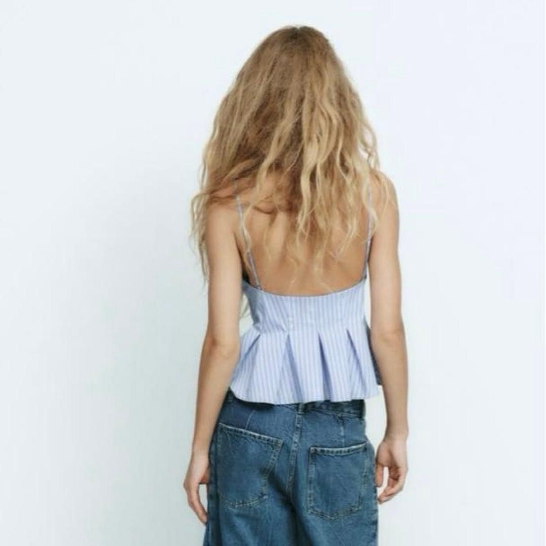 ZARA BNWT (Category: Sleeveless) located in Makati City. Submitted by tinycloset__ (Listing ID 1469658543, Image 3). Description: ZARA BNWT M ON TAG.