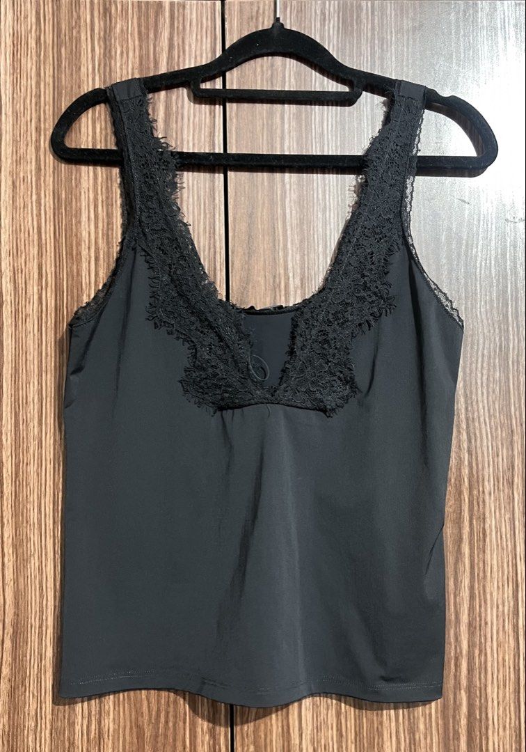 ZARA CAMISOLE LACE TOP (Category: Others Tops) located in Manila. Submitted by salesscout (Listing ID 1469680682, Image 2). Description: BOUGHT FOR 1795 ZARA MOA MEDIUM.