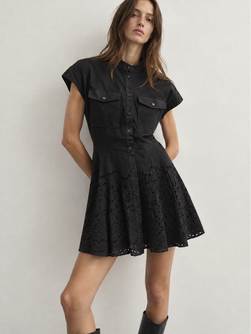 ZARA EYELET HEM DRESS MEDIUM (Category: Dresses) located in Paranaque City. Submitted by brandedlab (Listing ID 1469680624, Image 1). Description: .