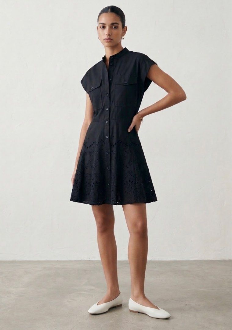 ZARA EYELET HEM DRESS MEDIUM (Category: Dresses) located in Paranaque City. Submitted by brandedlab (Listing ID 1469680624, Image 2). Description: .