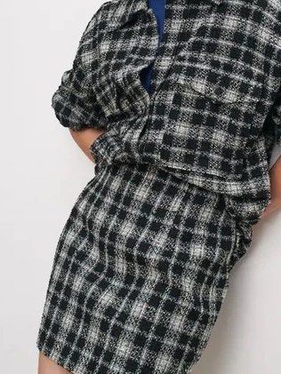 Zara Plaid Tweed Skirt (Category: Skirts) located in Manila. Submitted by maurisio (Listing ID 1469729751, Image 1). Description: .