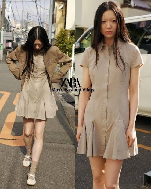 Zara shirt dress (Category: Dresses) located in Makati City. Submitted by andreaa1 (Listing ID 1469676646, Image 1). Description: .