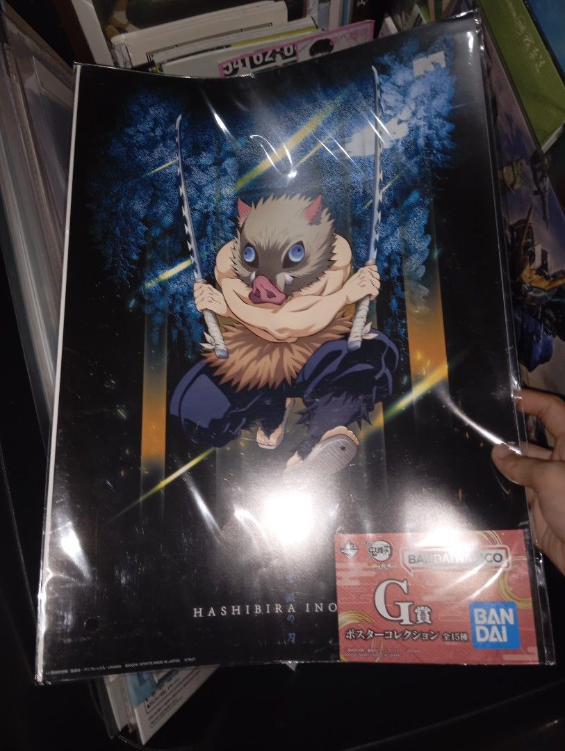 10pcs Anime A3/Big Posters (Category: Other Merchandise) located in Manila. Submitted by kmnnn (Listing ID 1469766472, Image 2). Description: expect small dents, scratches PAYO jnt, gcash.