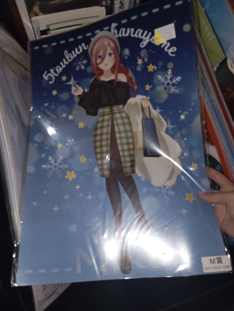 10pcs Anime Big/A3 Posters (Category: Other Merchandise) located in Manila. Submitted by kmnnn (Listing ID 1469766238, Image 3). Description: expect small dents, scratches PAYO jnt, gcash.