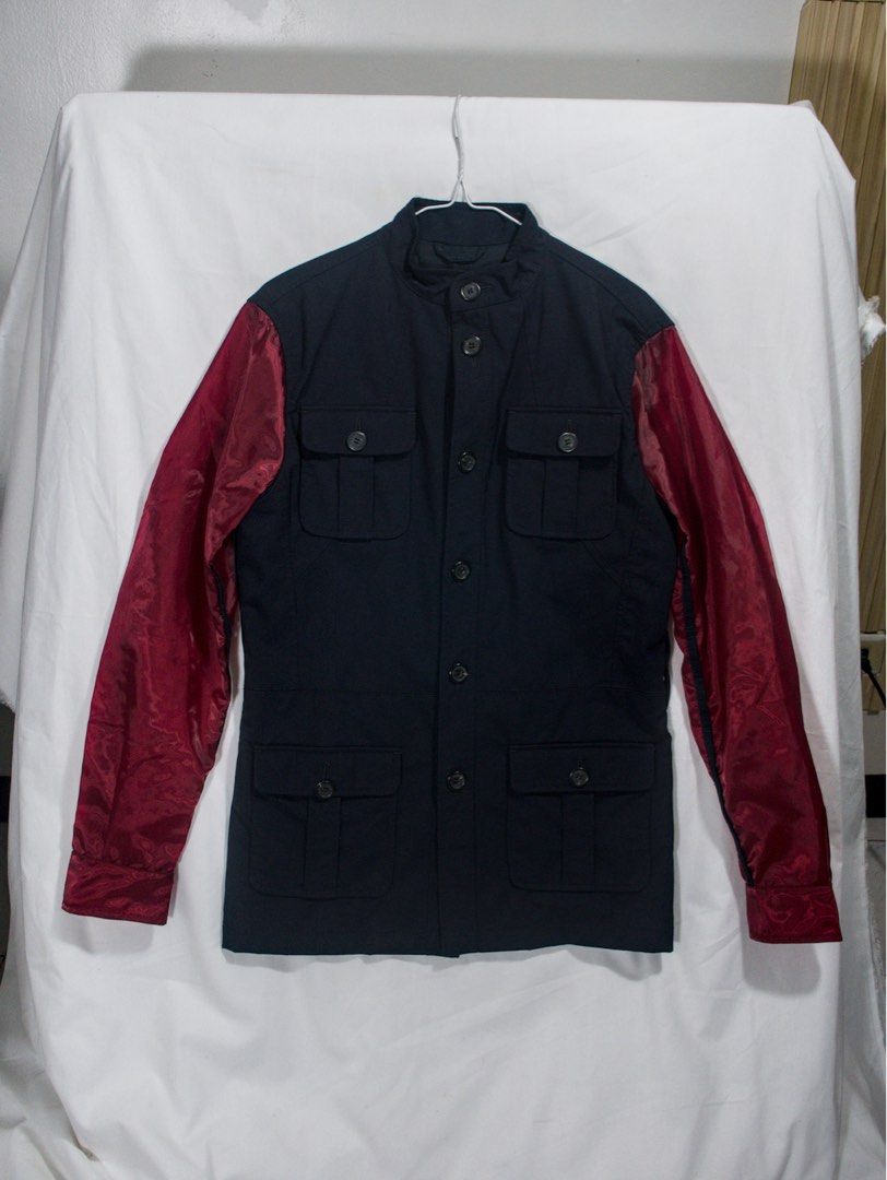 10SS Raf Simons—Multi Loop Hybrid Sleeve Bondage Military Jacket (Category: Luxury Apparel) located in Quezon City. Submitted by soourceph (Listing ID 1469781693, Image 2). Description: full experience at ‘soourceph’ every whee.