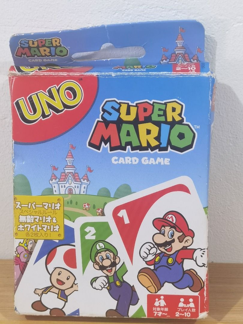 2016 Mattel - Super Mario Card Game (Uno) (Category: Board Games & Puzzles) located in Taguig. Submitted by kalabasza (Listing ID 1469940478, Image 2). Description: 📌 This is a preloved item. Please manage your expectation. 📌 Actual item posted. Complete 112 cards po. 📌 Item is in good condition. 📌 Product Color may slightly vary due to Photographic Lighting. 📌 Location: Taguig 📌 MOP: GCash. Payment first before ship. 📌 MOD: J&T, LBC, GoGo