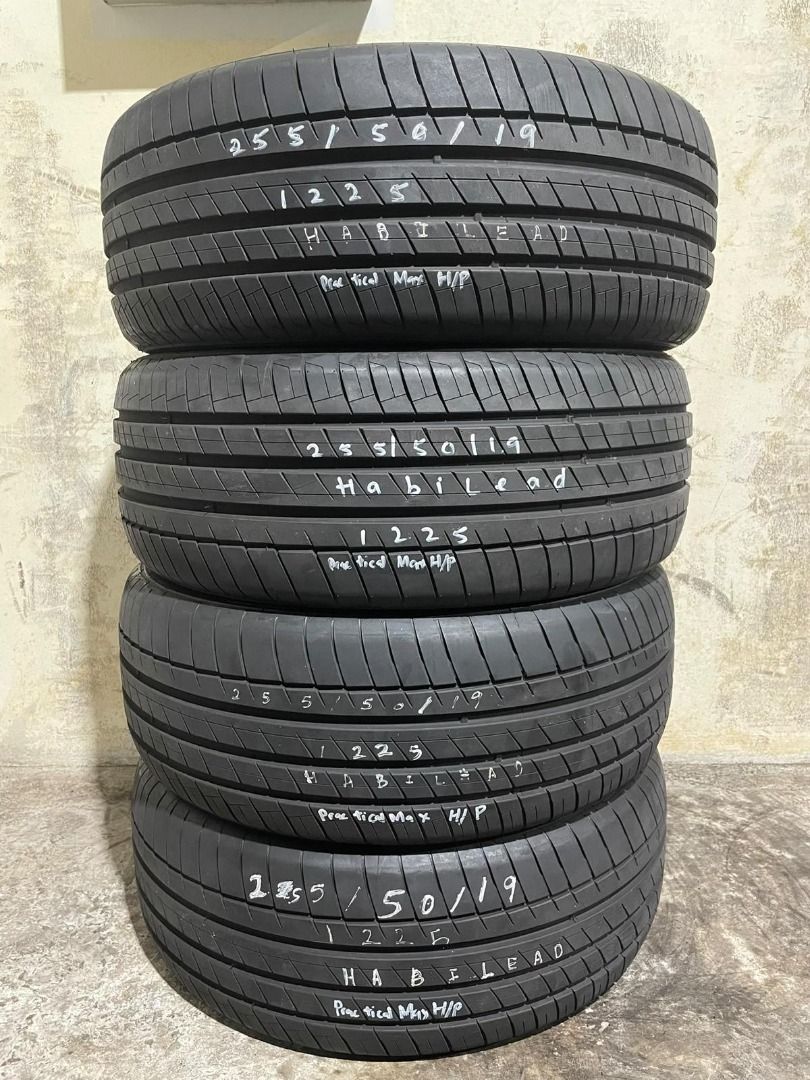 255/50/19 - Habilead Practicalmax H/p - DOT 1225 - 80%, Car Accessories ...