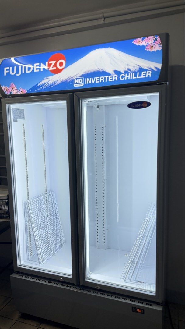 26 cu Inverter Fujidenzo (Category: Refrigerators and Freezers) located in Malabon City. Submitted by hansilog24 (Listing ID 1469854832, Image 2). Description: With 8 racks along with label holder No frost, with fan to prevent moisture Heavy duty quality .
