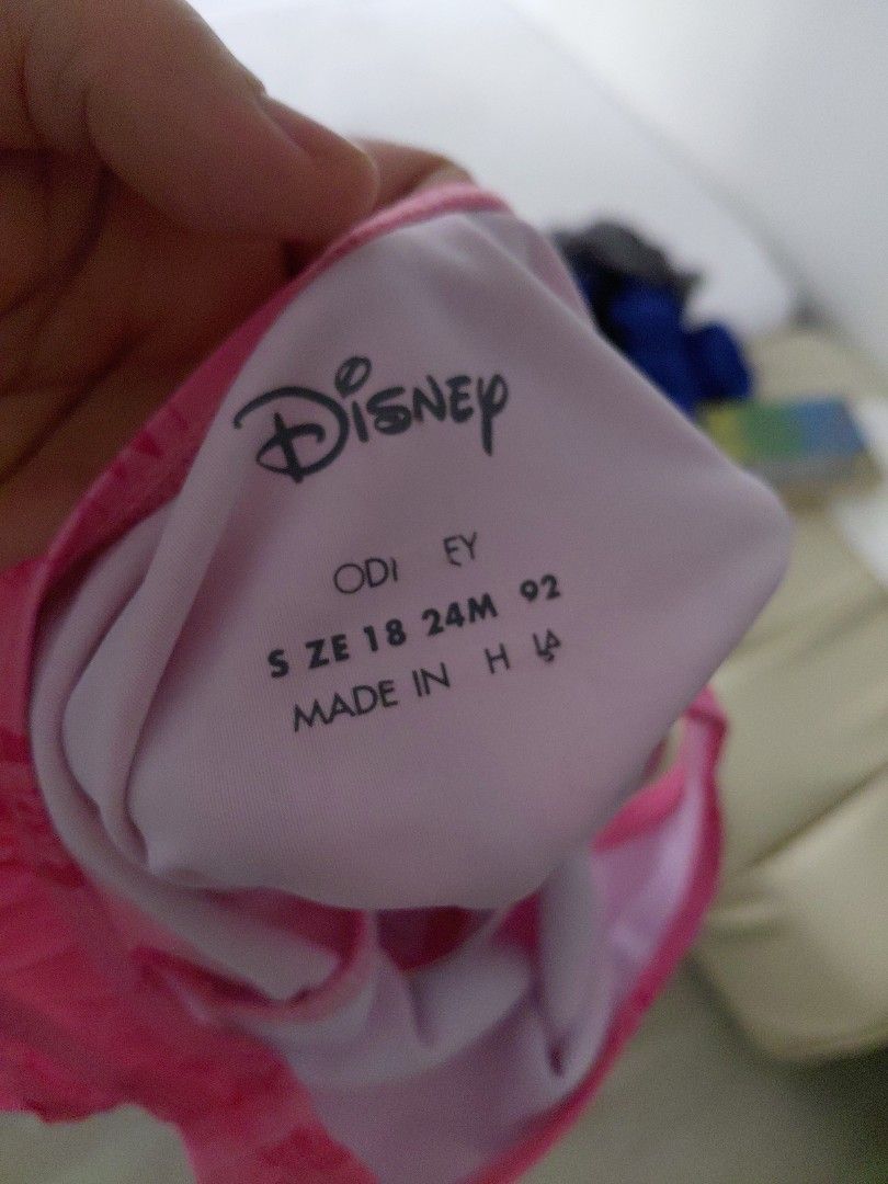 2 pcs new Disney swimsuits never worn (Category: Babies & Kids Fashion) located in Imus. Submitted by margaretaf1231 (Listing ID 1469865672, Image 2). Description: Brand New Disney Minnie Mouse Swimsuits (18–24 Months) ​Condition: Brand New (Never Worn) Brand: Disney Size: 18–24 Months (92 cm) Price: 500 for 2pcs Location: Imus, Cavite ​Product Details: ​Designs Available: ​Pink patterned Minnie Mouse one-piece with ruffle trim ​Purple Minnie Mou