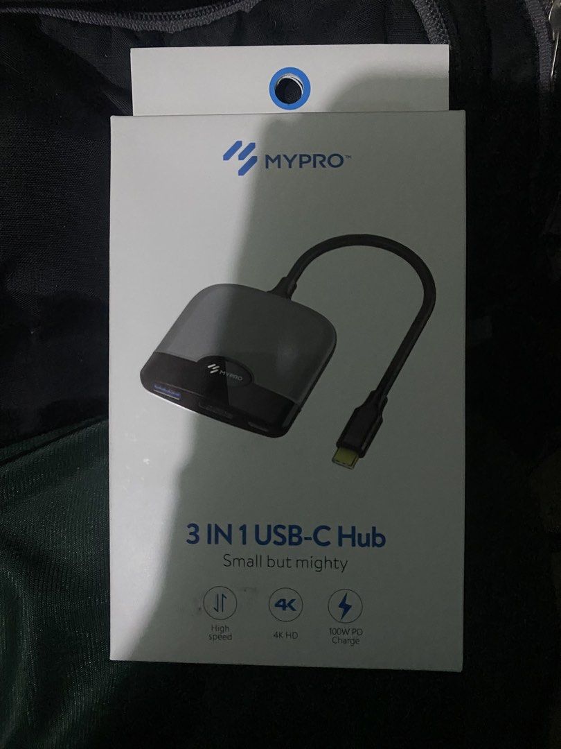 3 IN 1 USB-C HUB/ADAPTOR MACBOOK (Category: Cables & Adaptors) located in Muntinlupa City. Submitted by arimisu (Listing ID 1469903102, Image 1). Description: SELLING MY 3-IN-1 TYPE-C HUB!! 🤍✨ (BRAND NEW) Selling this brand-new 3-in-1 Type-C Hub because I accidentally ordered twice! The item is unused and still in brand-new condition. Perfect for anyone who needs extra connectivity for their laptop, tablet, or other compatible devices. 💻 DETAIL