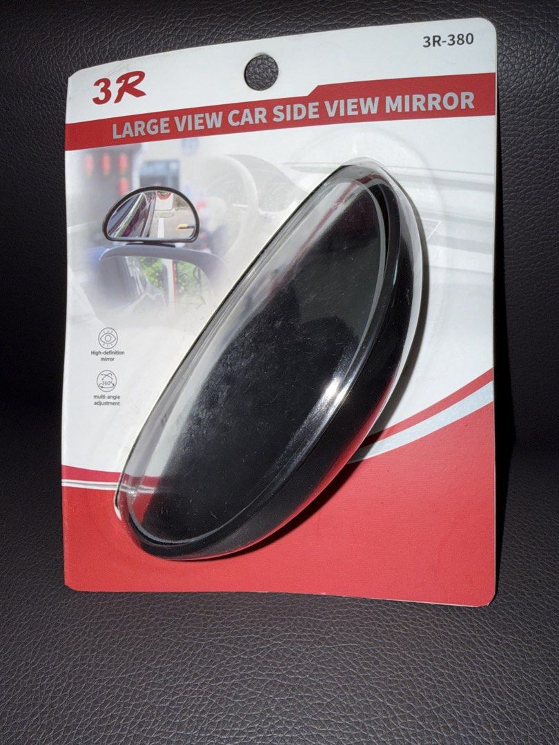 3R-380 Large View Car Side View Blind Spot Mirror (Category: Body Parts and Accessories) located in Quezon City. Submitted by edenkhan (Listing ID 1469908878, Image 2). Description: Large View Car Side View Mirror (Blind Spot Mirror) *High-definition mirror *Multi-Angle Adjustment Features *Product with new and fashion style. *Fits for most cars and trucks. *Enlarge the field of vision, it solves dead angle zone of sight perfectly. *Can adjust th