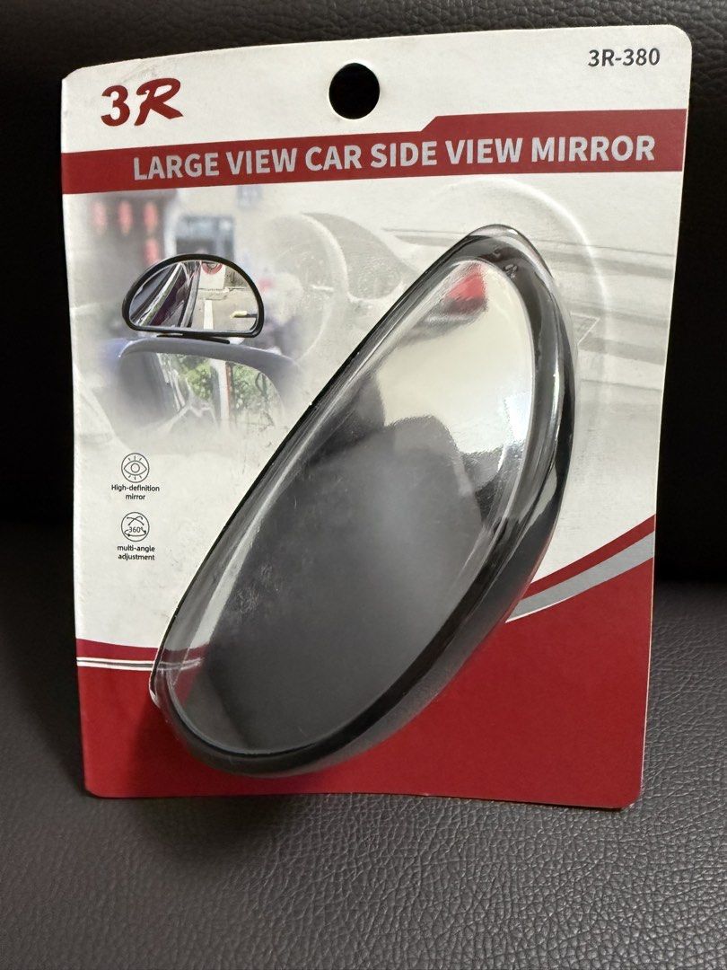 3R-380 Large View Car Side View Blind Spot Mirror (Category: Body Parts and Accessories) located in Quezon City. Submitted by edenkhan (Listing ID 1469908878, Image 1). Description: Large View Car Side View Mirror (Blind Spot Mirror) *High-definition mirror *Multi-Angle Adjustment Features *Product with new and fashion style. *Fits for most cars and trucks. *Enlarge the field of vision, it solves dead angle zone of sight perfectly. *Can adjust th