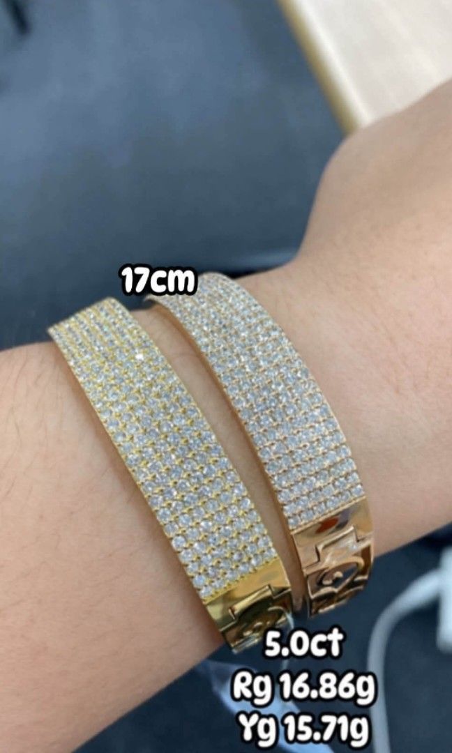 5carat diamond Power bracelet (Category: Bracelets) located in Malolos. Submitted by keenhorse_ef38ab (Listing ID 1469812939, Image 1). Description: 14karat gold Natural diamond Cash on delivery/meetup within metro manila.