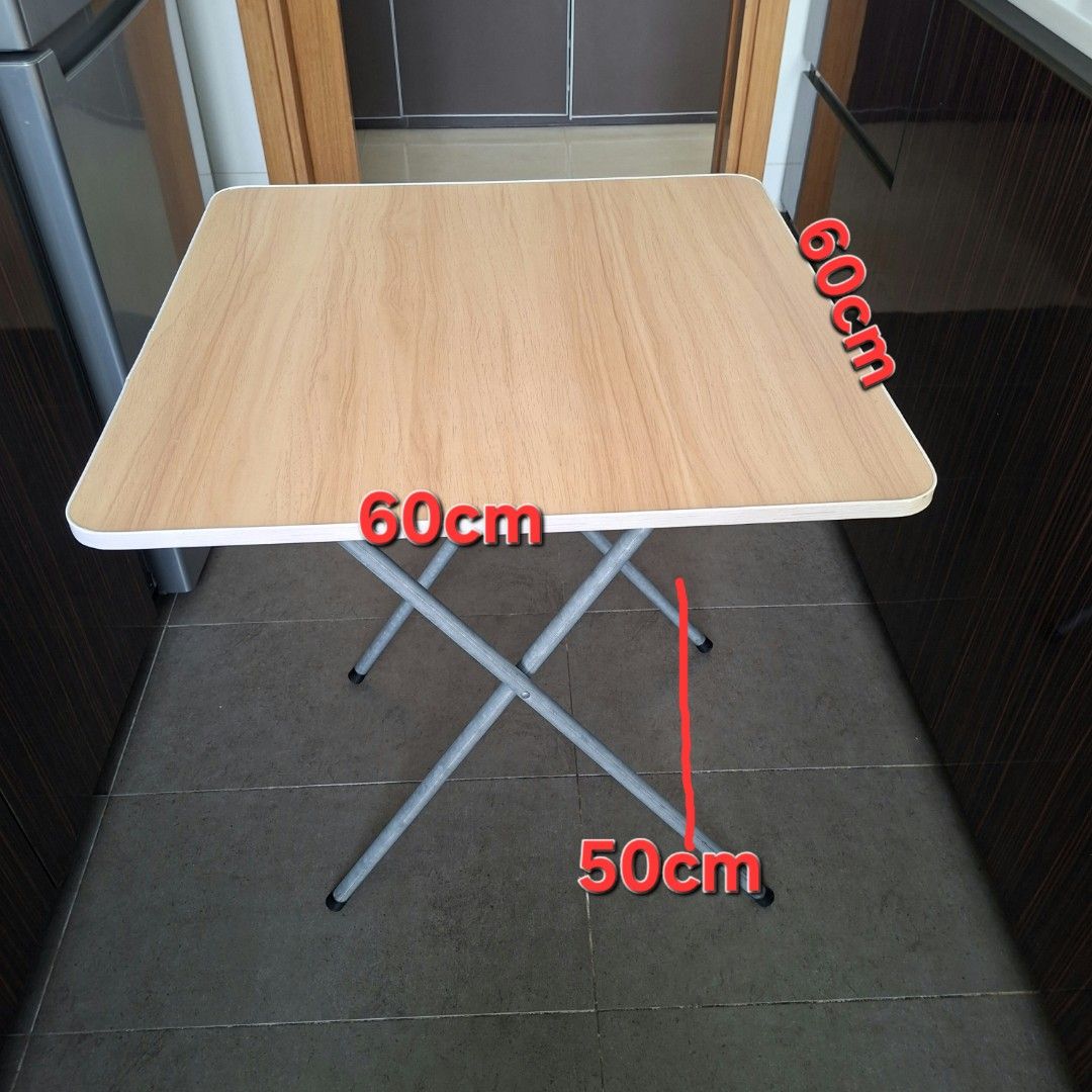 Table Like Instruments 60cm wooden folding table, Furniture & Home Living, Furniture, Tables ...
