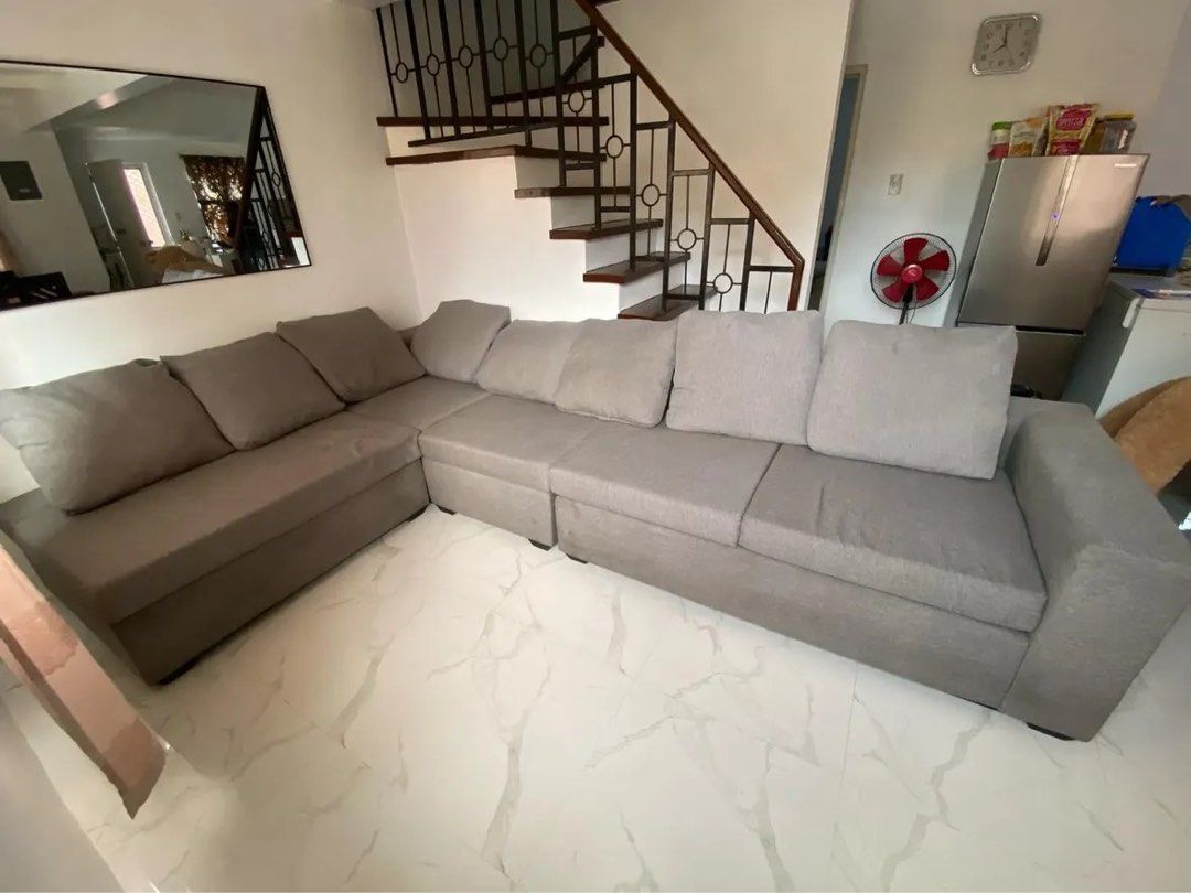 8 Seater Our Home Sofa (Category: Sofas) located in Apalit. Submitted by minimaliztcloset (Listing ID 1469896645, Image 1). Description: Location: Angeles Pampanga.