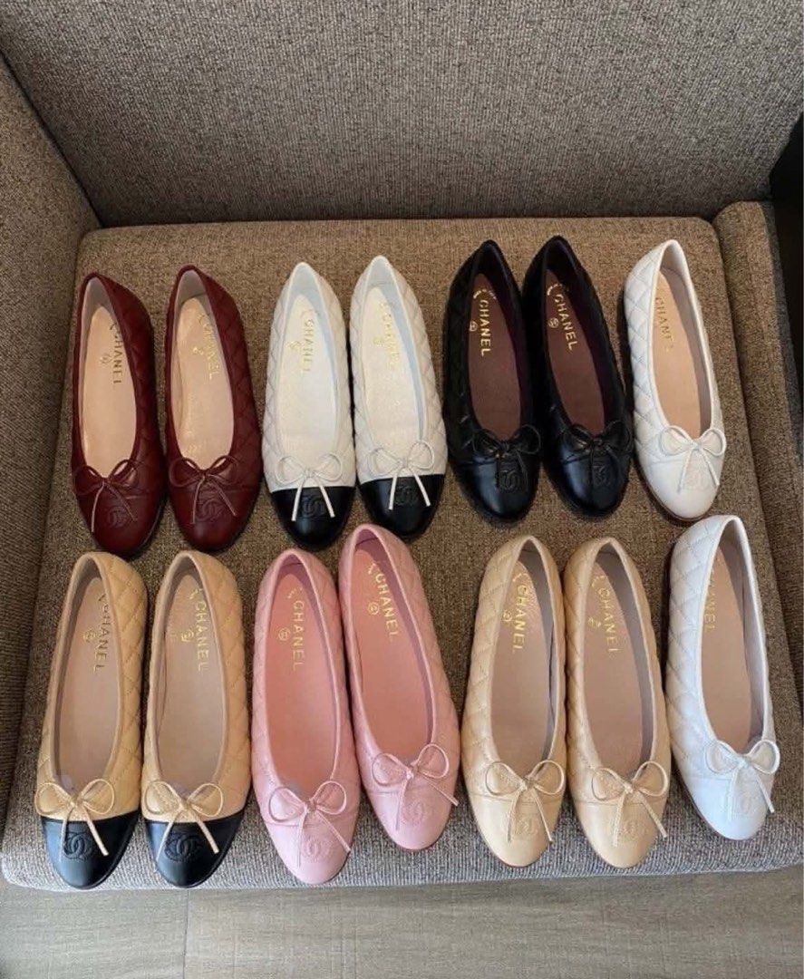 🎀✨ CHANEL BALLET SHOES (Category: Flats & Sandals) located in Manila. Submitted by noiredeboutique (Listing ID 1469896772, Image 1). Description: 🩰 Style: Chanel Ballet Shoes 📏 Available Sizes: 36–40 only 🤍 Perfect for everyday wear 🎀 Timeless, classy & easy to style ✨ Your dream flats for that quiet luxury vibe!.