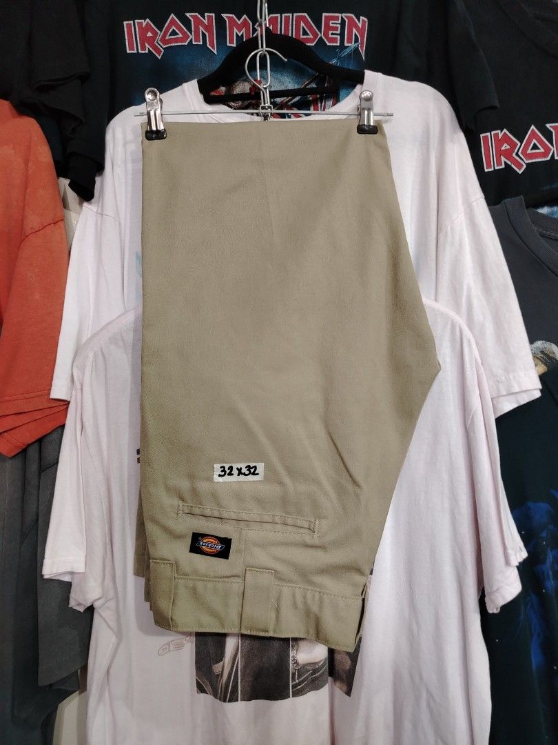 ‼️ Dickies 873 Slim Straight Pants‼️ (Category: Trousers) located in Butuan. Submitted by lovzthriftshop. (Listing ID 1469826310, Image 1). Description: ‼️ Dickies 873 Slim Straight Pants‼️ ​📌 Details: • Model: Dickies 873 Slim Straight • Color: Khaki • Size: 32 x 32 • Fabric: 65% Poly / 35% Cotton blend.