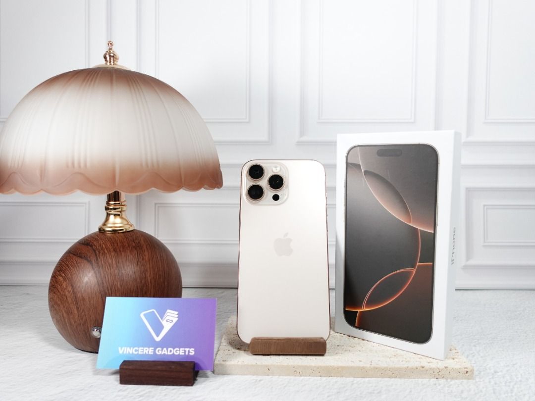 iPhone 16 Pro Max 256GB Desert Titanium, Mobile Phones & Gadgets ...