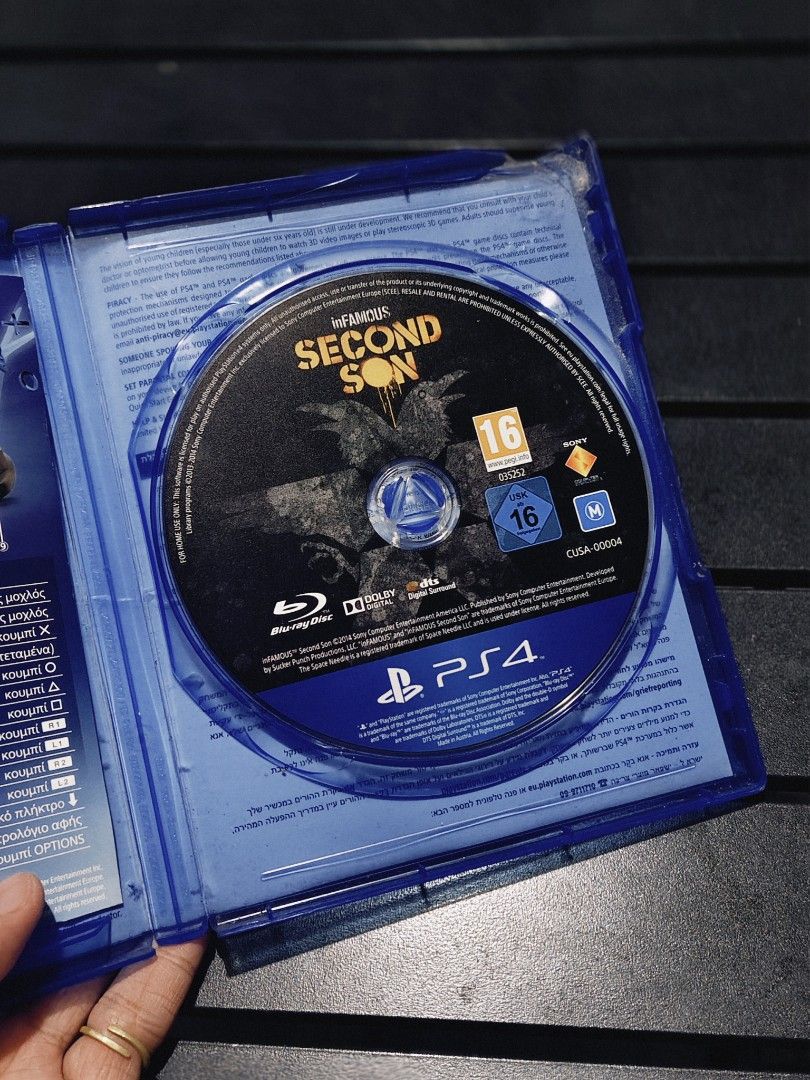 A second son (Category: PlayStation) located in Marikina City. Submitted by duaaaaa (Listing ID 1469915949, Image 2). Description: A second son (PS4 game) Smooth performance No issue.