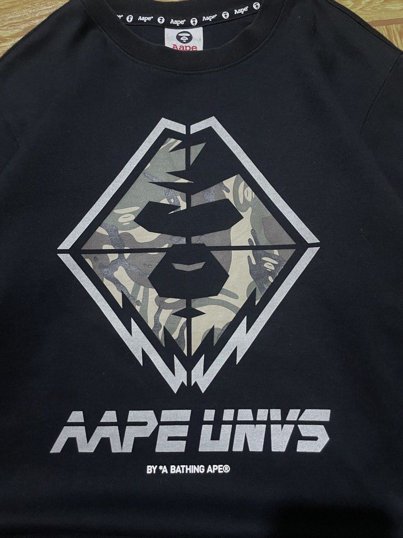 Aape Sweater (Category: Hoodies) located in Valenzuela. Submitted by nk_thriftshop (Listing ID 1469898056, Image 3). Description: Dimes: 20x25 Size: Small Issue: may repair check last pic Color Rate: 9.5/10.