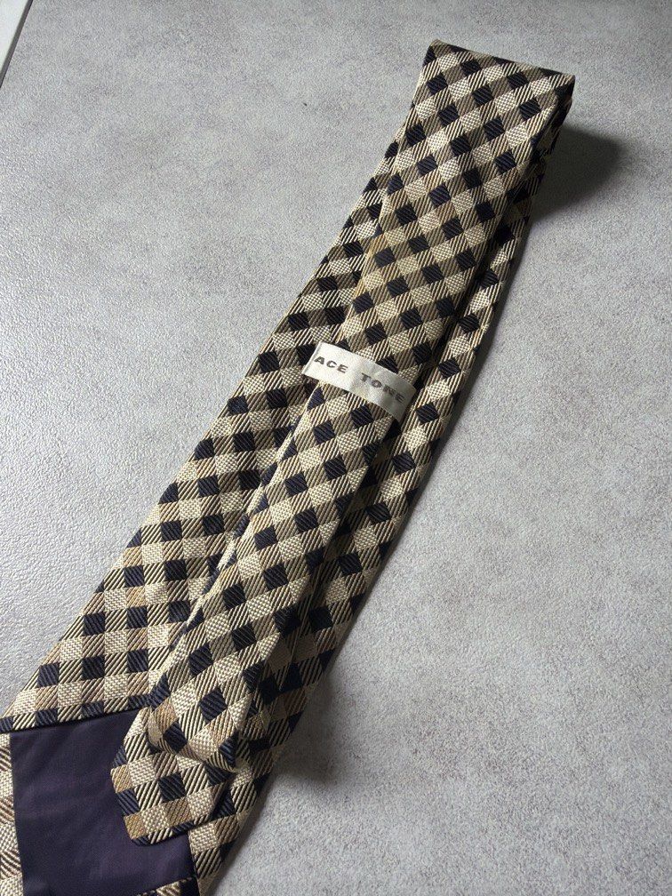 Ace Tone Plaid Necktie (Category: Ties) located in Pasig City. Submitted by chamoisee (Listing ID 1469802040, Image 3). Description: Ace Tone Plaid Necktie Will keep if not sold.