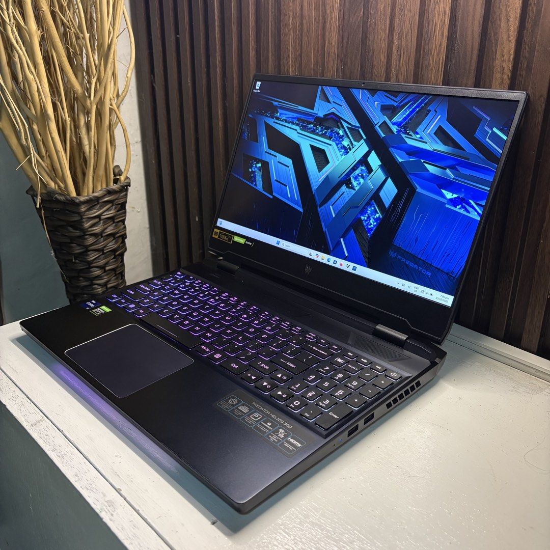 ACER PREDATOR HELIOS 300 - I9 RTX 3070 Ti (Category: Laptops & Notebooks) located in Manila. Submitted by ghelo23 (Listing ID 1469876148, Image 1). Description: ACER PREDATOR HELIOS 300 - I9 RTX 3070 Ti 📍SPECS - CPU: Intel Core I9-12900H - GPU: NVIDIA GeForce RTX 3070 Ti 8GB GDDR6 150w tgp - Display: 165hz, (2560x1440) QHD - Storage: 1TB nvme ssd (Upgradable) - RAM: 16GB DDR5 (Upgradeable) - No Issue minimal scratch - Good for Heavy Gaming and E