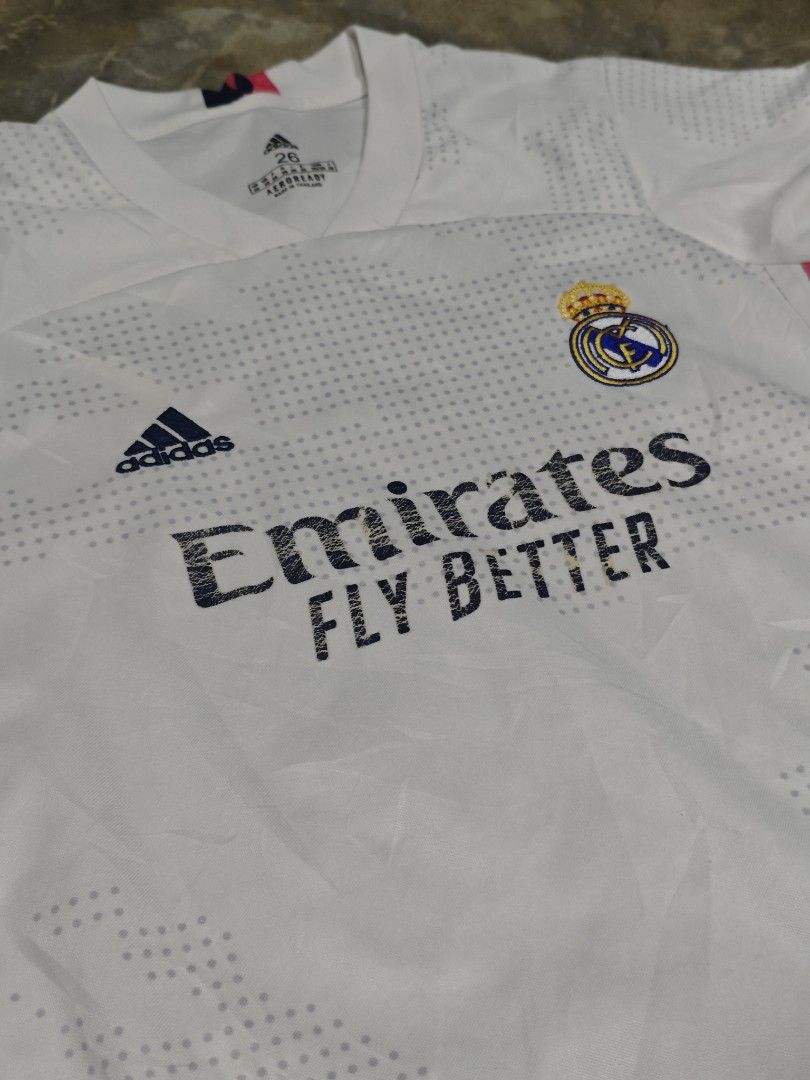 Adidas Real Madrid Jersey (Category: Activewear) located in San Isidro. Submitted by laz.loots (Listing ID 1469764205, Image 2). Description: L 23.5 W 17.5 ISSUE: NONE COLOR CONDITION: GOOD .