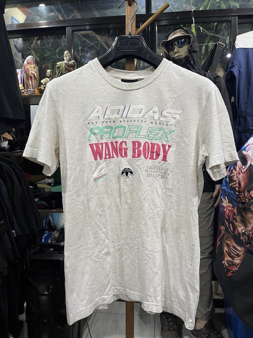 Adidas x Alexander Wang Tshirt / Light Gray / Medium (Category: Shirts) located in Camalaniugan. Submitted by anarchymonopoly052128 (Listing ID 1469919630, Image 1). Description: Width: 20.5 Inches Length: 26 Inches .