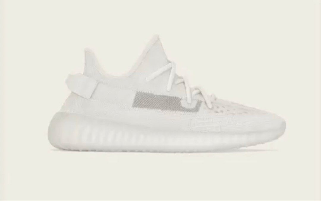Adidas Yeezy Boost 350 V2 Static US5.5 (Category: Sneakers) located in Bacoor. Submitted by annecaves (Listing ID 1469897045, Image 1). Description: - Brand: Adidas Yeezy Boost 350 V2 - Colorway: Triple White or Static - Upper: Primeknit with reflective side stripe and matching laces - Details: Heel pull tab and semi-translucent ribbed rubber midsole - Cushioning: Full-length Boost cushioning HONEST CONDITION Yellowish color on soles.