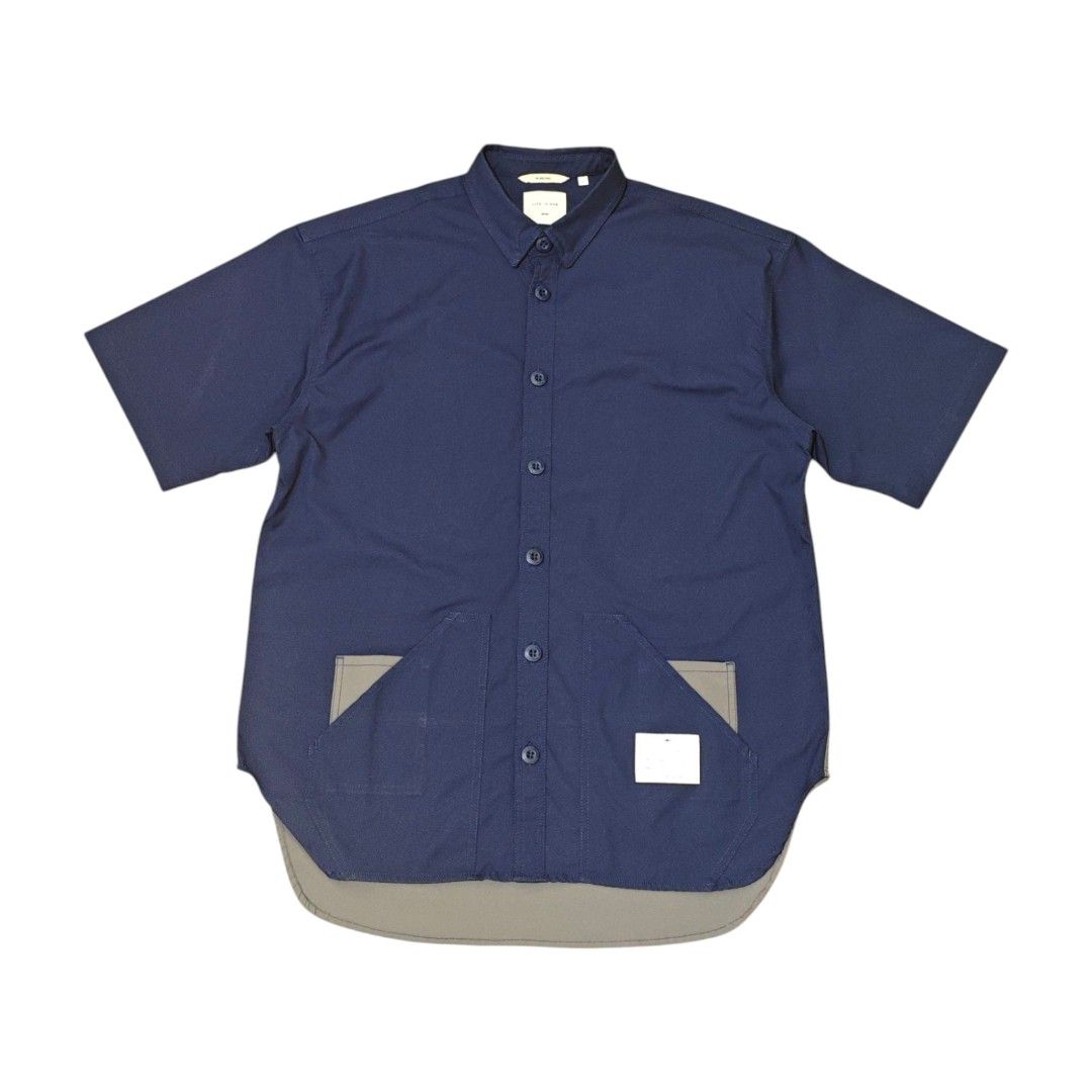 AD-LIB Solotex Utility Short Sleeve Shirt (Category: Tshirts & Polo Shirts ) located in Quezon City. Submitted by oldturnedtogold (Listing ID 1469763104, Image 1). Description: AD-LIB Solotex Utility Short Sleeve Shirt Size Large Navy Blue Shoulder Width - 22.5" Body length - 30.5" Chest Width - 23.5" Sleeve Length - 10.5" Details: - Solotex fabric - color blocking - multiple pockets - Shipping fee to be shouldered by the buyer unless otherwise a