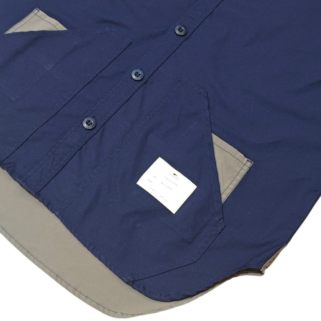 AD-LIB Solotex Utility Short Sleeve Shirt (Category: Tshirts & Polo Shirts ) located in Quezon City. Submitted by oldturnedtogold (Listing ID 1469763104, Image 2). Description: AD-LIB Solotex Utility Short Sleeve Shirt Size Large Navy Blue Shoulder Width - 22.5" Body length - 30.5" Chest Width - 23.5" Sleeve Length - 10.5" Details: - Solotex fabric - color blocking - multiple pockets - Shipping fee to be shouldered by the buyer unless otherwise a