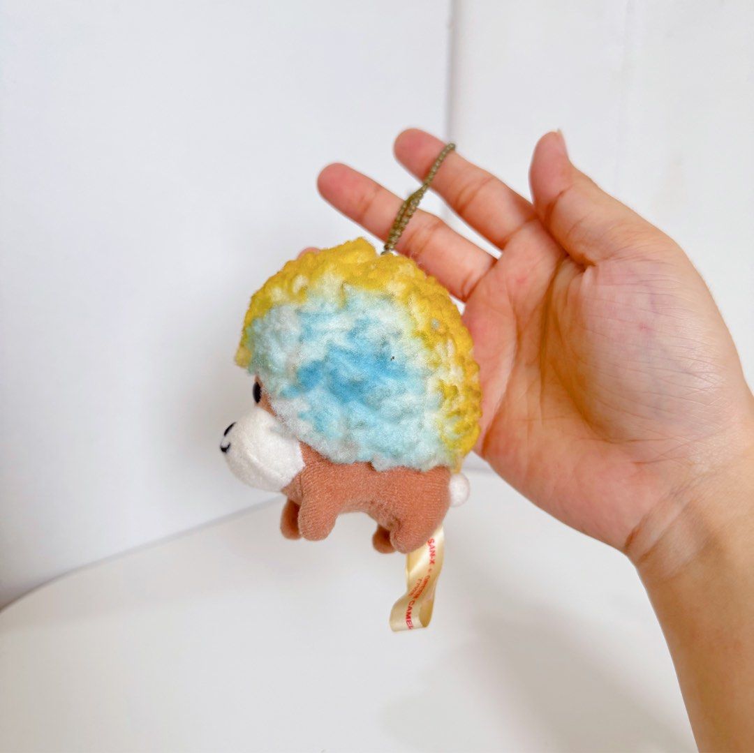 Afroken San-x Keychain Plush (Category: Plushies & Soft Toys) located in Manila. Submitted by ashyyel_ (Listing ID 1469931559, Image 2). Description: .