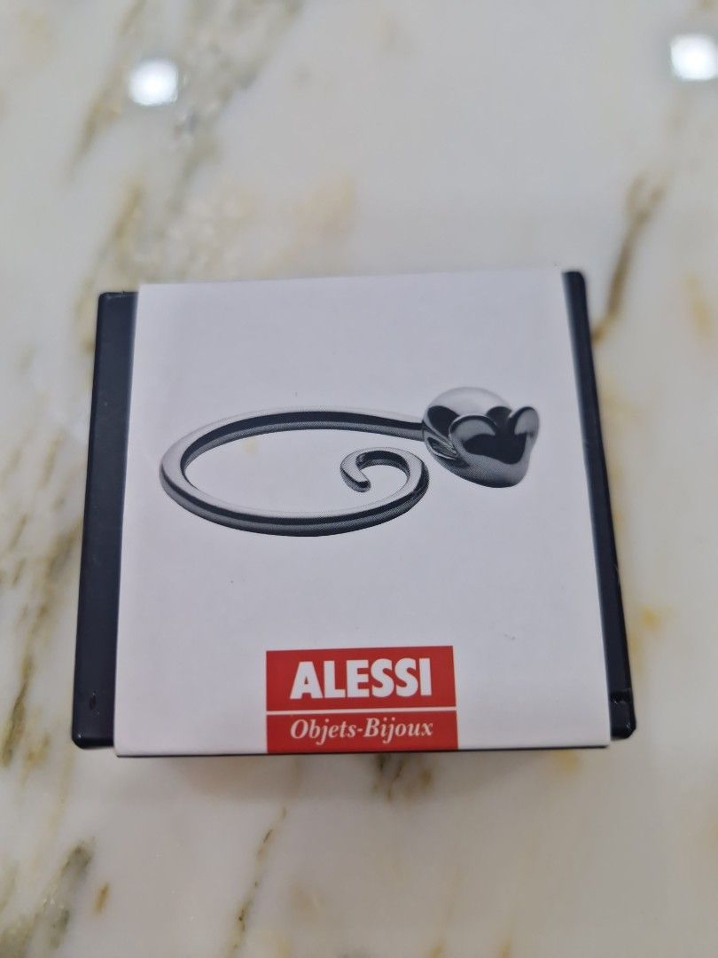 Alessi Objets-Bijoux Key Ring FG002 (Category: Luxury Accessories) located in Quezon City. Submitted by thercor (Listing ID 1469946487, Image 1). Description: - Brand: Alessi Key - Model: FG002 (Objets-Bijoux line) - Condition: Brand new in original box - Design: Mouse figure.