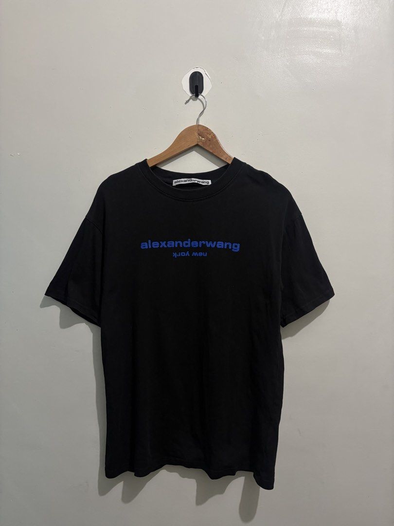 Alexander Wang Puff Logo Tee (Category: Luxury Apparel) located in Cabiao. Submitted by thelifeofgelo (Listing ID 1469869290, Image 1). Description: Alexander Wang Puff Logo Tee Size: Medium Width: 20 Length: 28.5 Excellent condition Price: 650 + shipping fee.