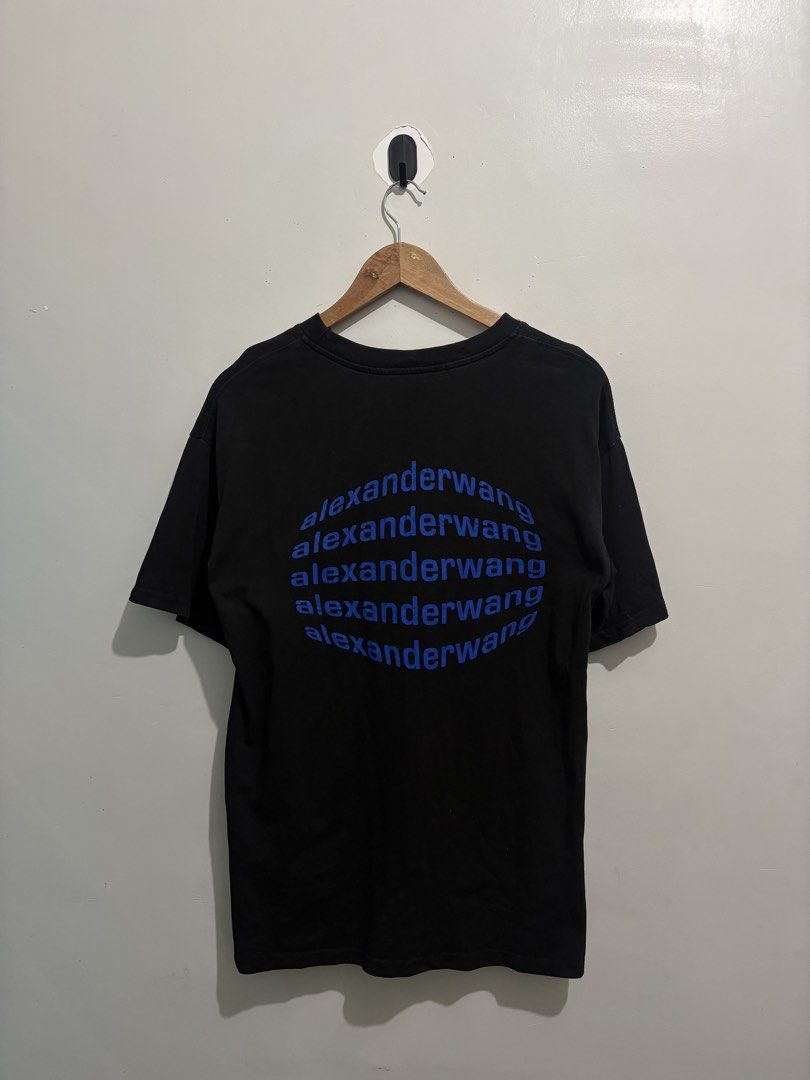 Alexander Wang Puff Logo Tee (Category: Luxury Apparel) located in Cabiao. Submitted by thelifeofgelo (Listing ID 1469869290, Image 2). Description: Alexander Wang Puff Logo Tee Size: Medium Width: 20 Length: 28.5 Excellent condition Price: 650 + shipping fee.