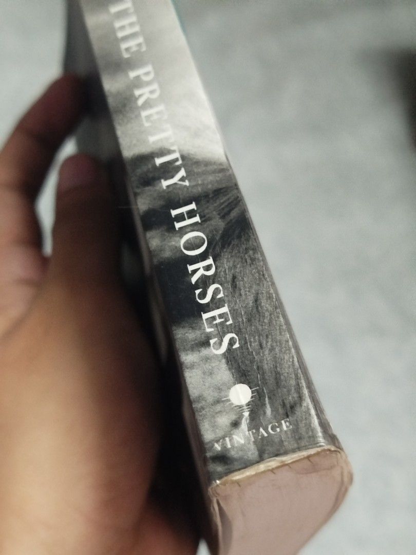 All The Pretty Horses by Cormac McCarthy (Category: Storybooks) located in Marikina City. Submitted by cloudescollection (Listing ID 1469773468, Image 3). Description: All the Pretty Horses by Cormac McCarthy See photos for issues Clean copy; no annotations.