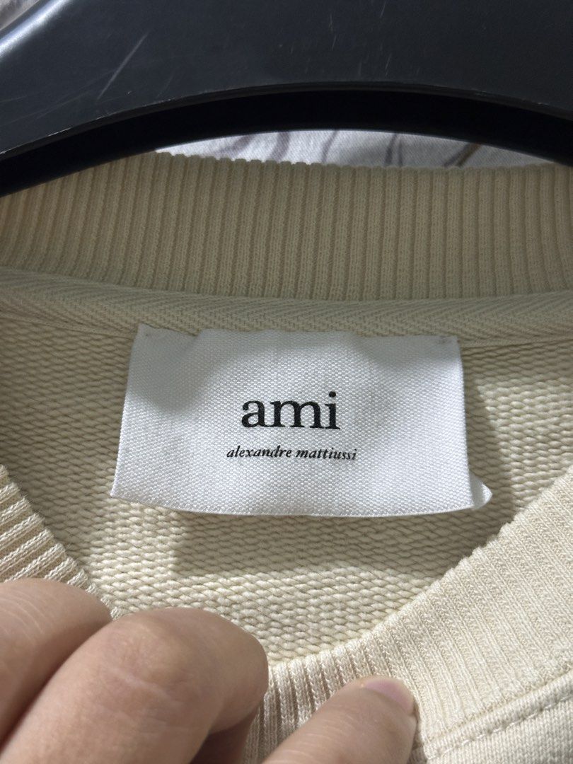 Ami SSENSE Exclusive Release Shirt (Category: Longsleeves) located in Manila. Submitted by colettt1323 (Listing ID 1469877740, Image 3). Description: Size Small Oversized Good as new Authentic Exclusive release.