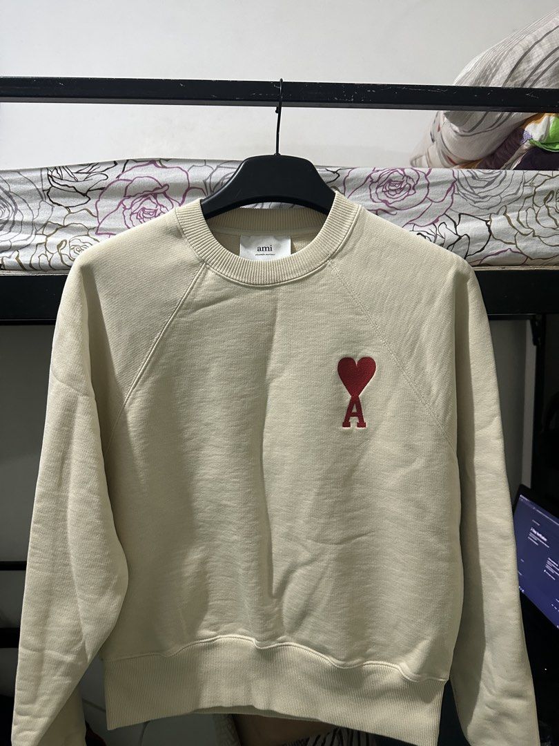 Ami SSENSE Exclusive Release Shirt (Category: Longsleeves) located in Manila. Submitted by colettt1323 (Listing ID 1469877740, Image 1). Description: Size Small Oversized Good as new Authentic Exclusive release.