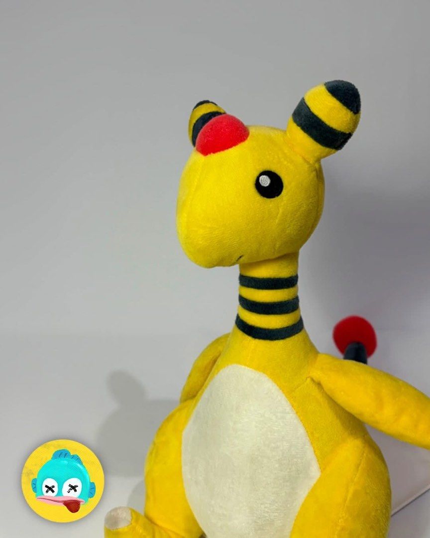 AMPHAROS PLUSH BANPRESTO POKEMON (Category: Plushies & Soft Toys) located in Dinalupihan. Submitted by tunakechupp (Listing ID 1469821221, Image 1). Description: 💛 AMPHAROS PLUSH! ⚡️🐑✨ 🧸 Pokémon – Ampharos Wink Super Soft Plush Ver. 🏷️ Banpresto | Japan 💰 ₱400.00 ✨ Pay as you order! First to pay = first to claim! 💸 Price is negotiable for 5+ orders >__< 📍 Location: Pampanga 📦 Shipping: J&T Express ✉️ DM us to order! #Ampharos #PokemonPlus